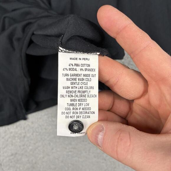 Greyson Polo Shirt Men’s M Gray Performance Stretch Long Sleeve Golf Logo - Picture 7 of 8